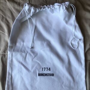1 New Birkenstock White Canvas Bag